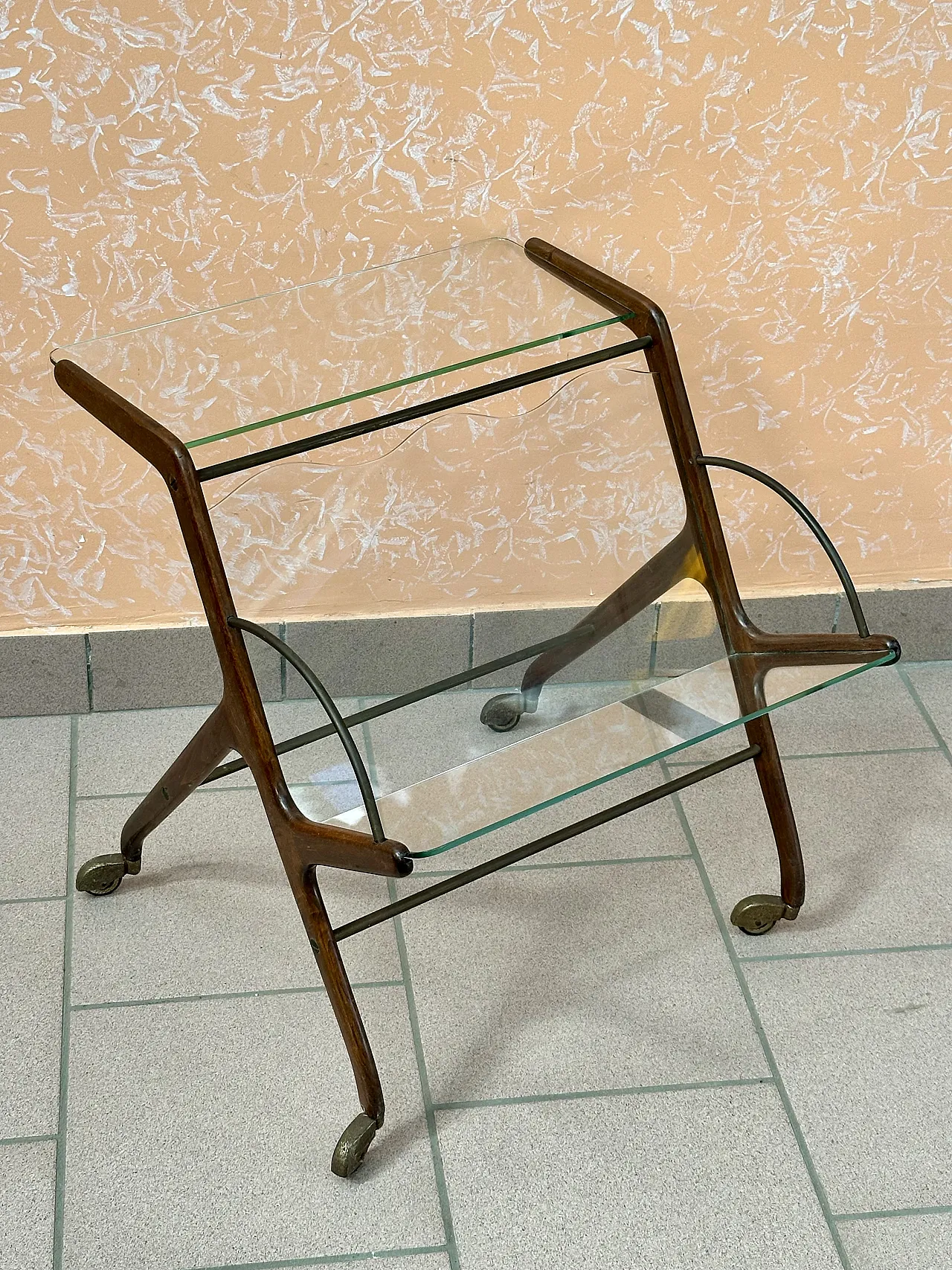 Pair of Magazine Racks, Cesare Lacca for Cassina, Italy, 1950s 9