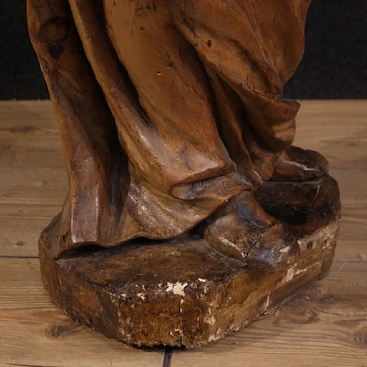 Grande scultura lignea, Santa Caterina D’Alessandria, '600 4