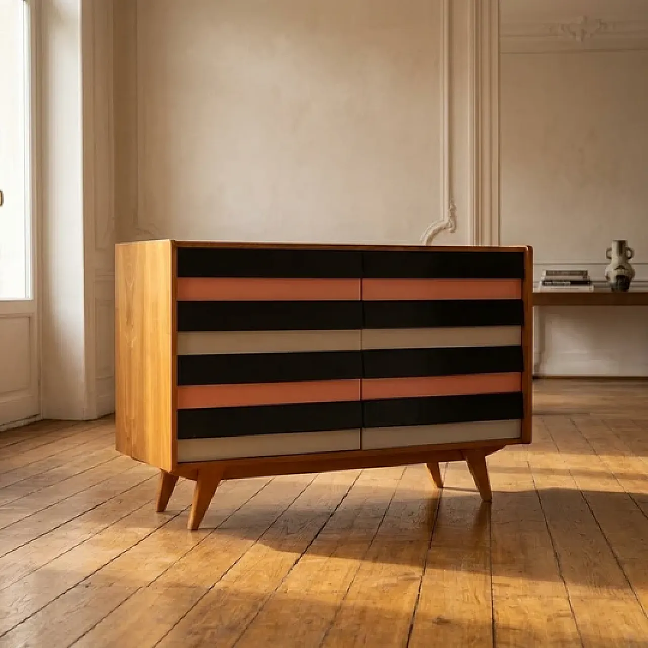 Cassettiera U-453 di Jiří Jiroutek per Interiér Praha, anni '60 3