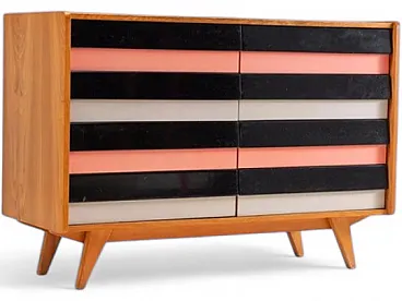 Cassettiera U-453 di Jiří Jiroutek per Interiér Praha, anni '60