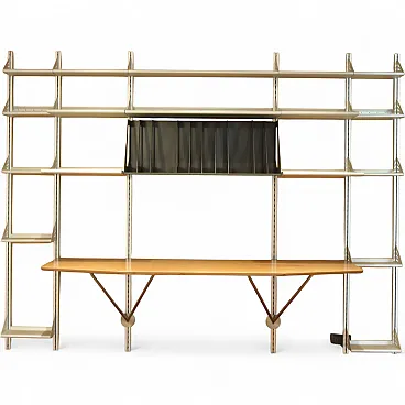 Kaos wall system in aluminum by Antonia Astori for Driade, 1990s