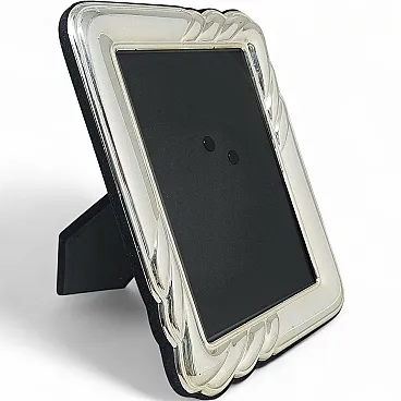 Photo frame in silver plated with glass, 1970s
