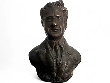 Bronze bust, late 20th century