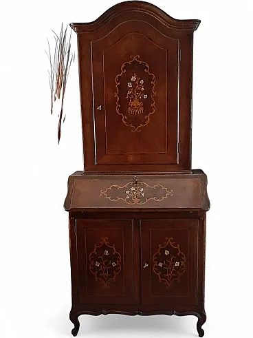 Inlaid secretaire, early 20th century