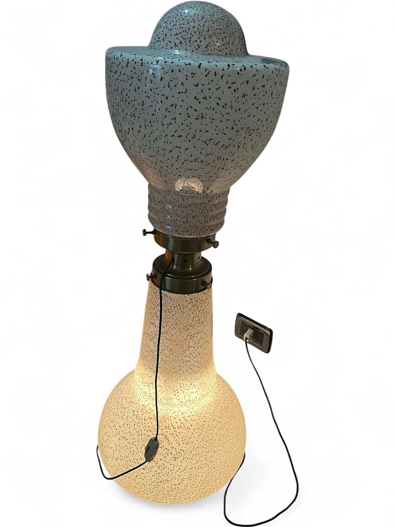 Carlo Nason floor lamp for Mazzega, late 20th century 4