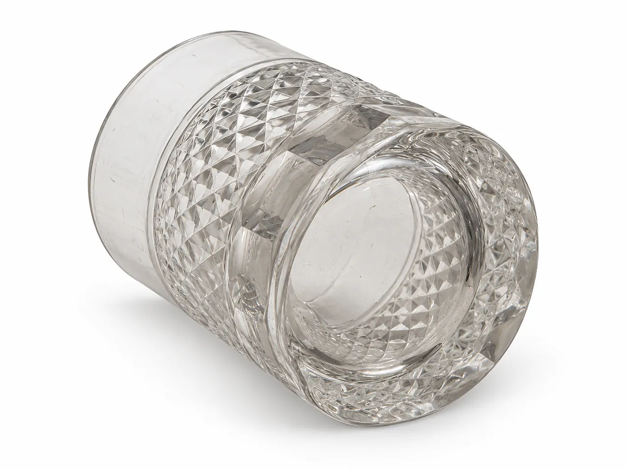 Set of 10 Theresienthal Crystal Whiskey Glasses 4