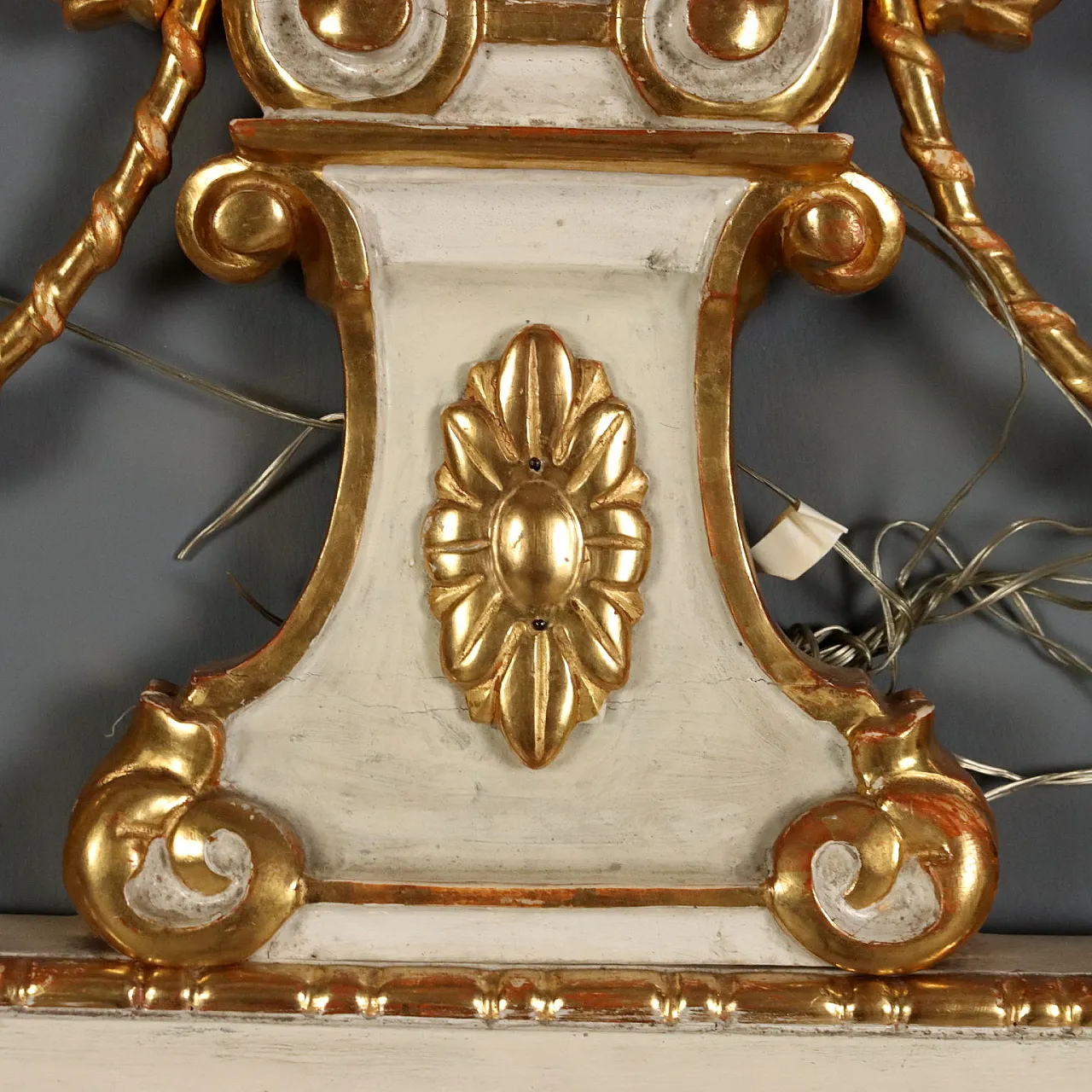 Pair of wall torch holders, 19th century 10