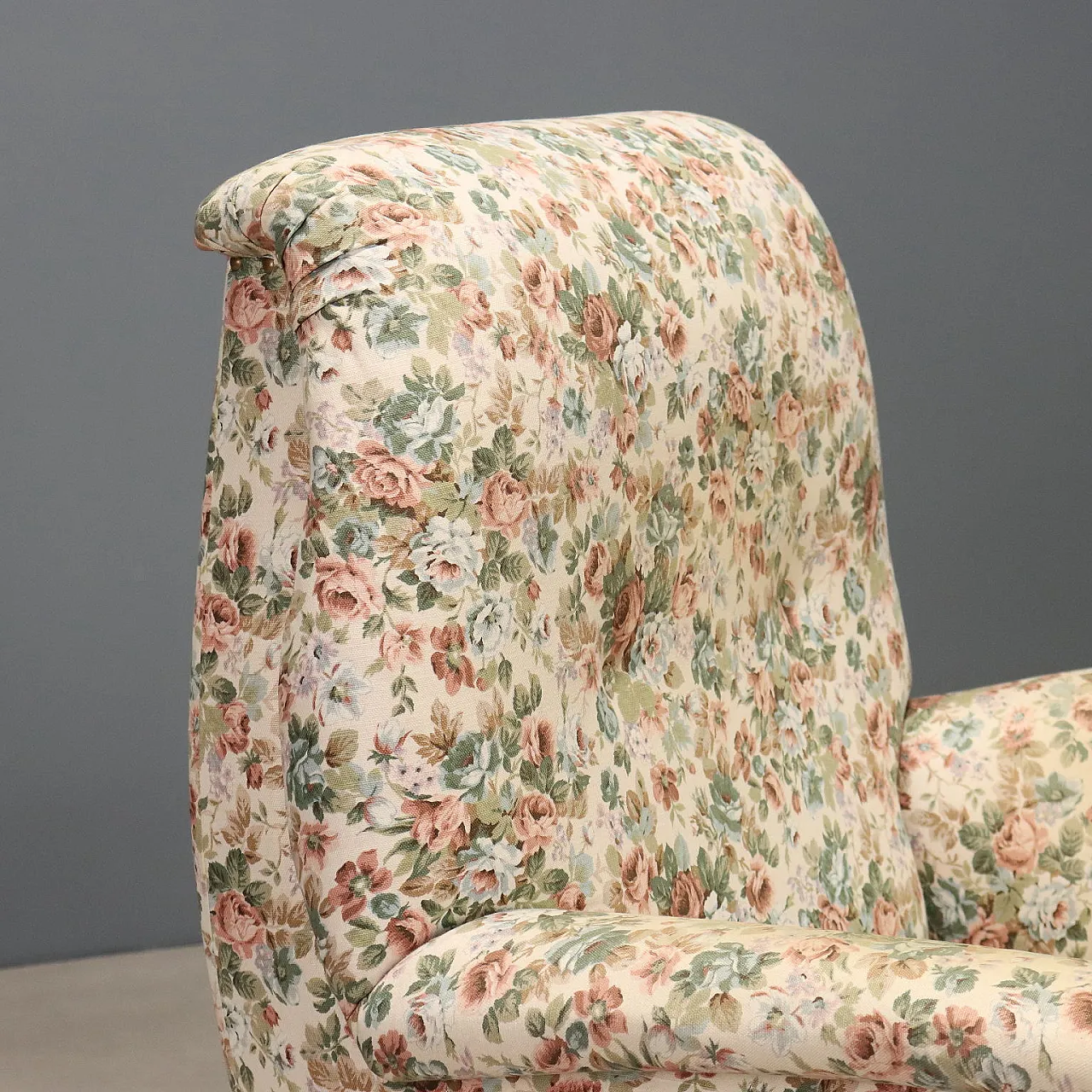 Armchair in fabric, 1960s 4