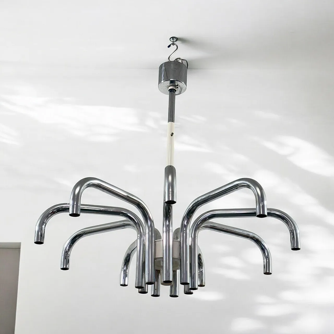 19-Light Chandelier by Angelo Brotto for Esperia, 70s 2