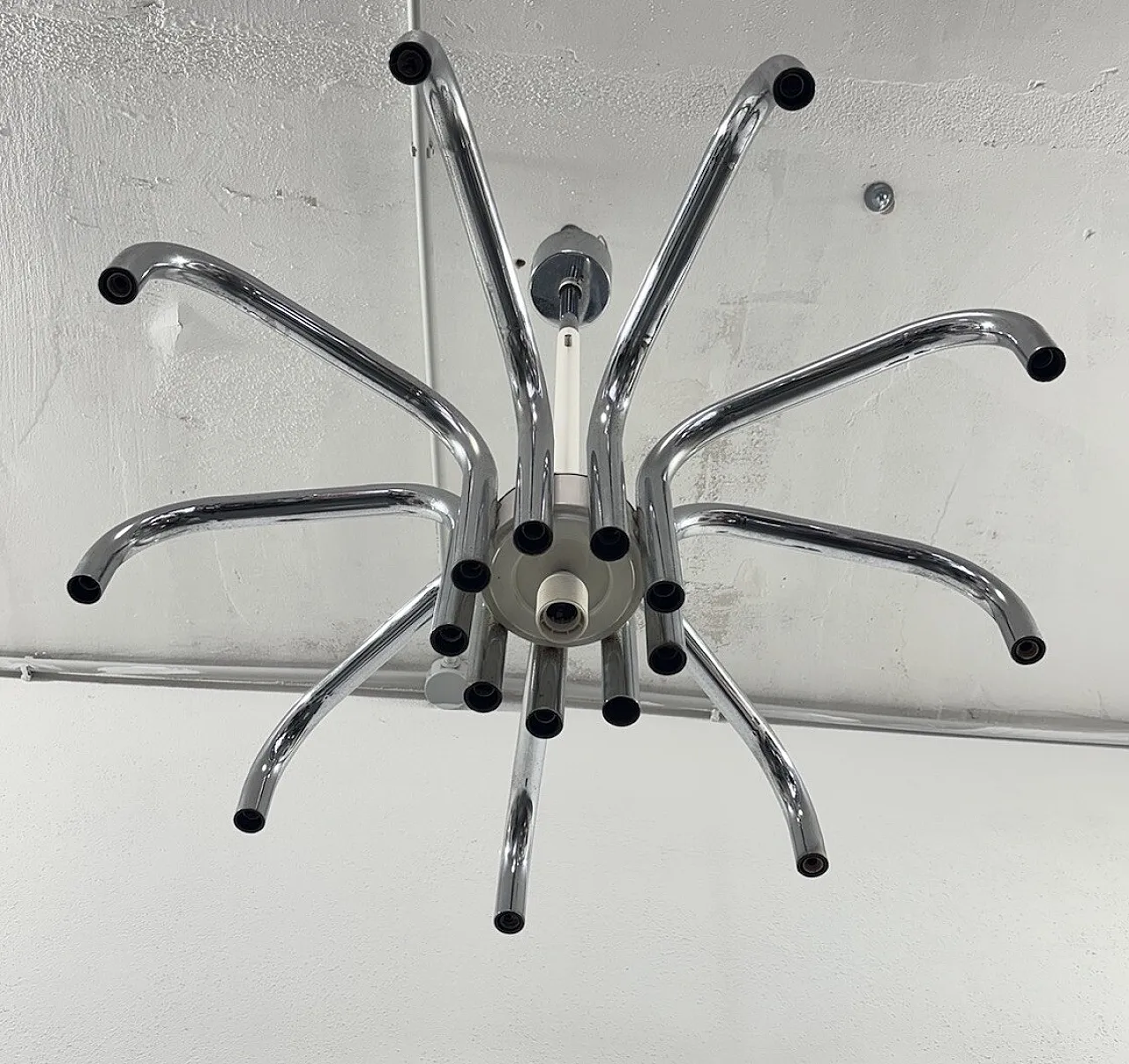 19-Light Chandelier by Angelo Brotto for Esperia, 70s 7