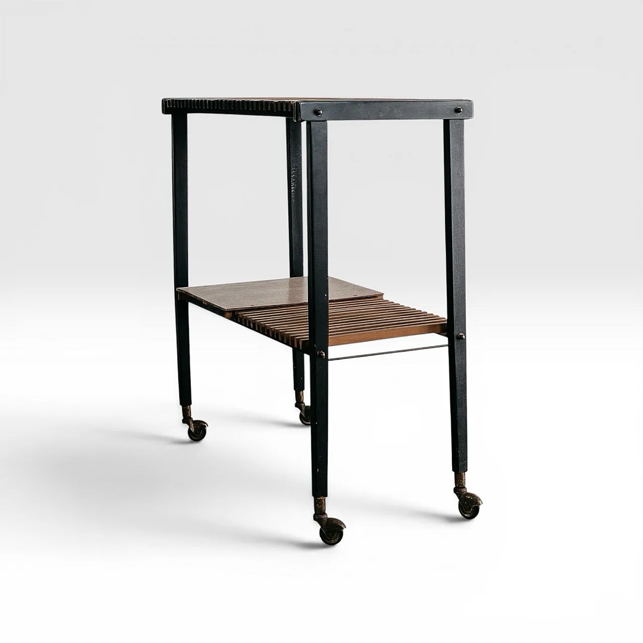 Mid-Century Modern Teak Trolley, Denmark, 1960s 1