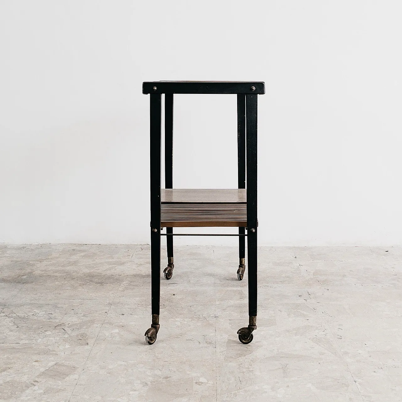 Mid-Century Modern Teak Trolley, Denmark, 1960s 9