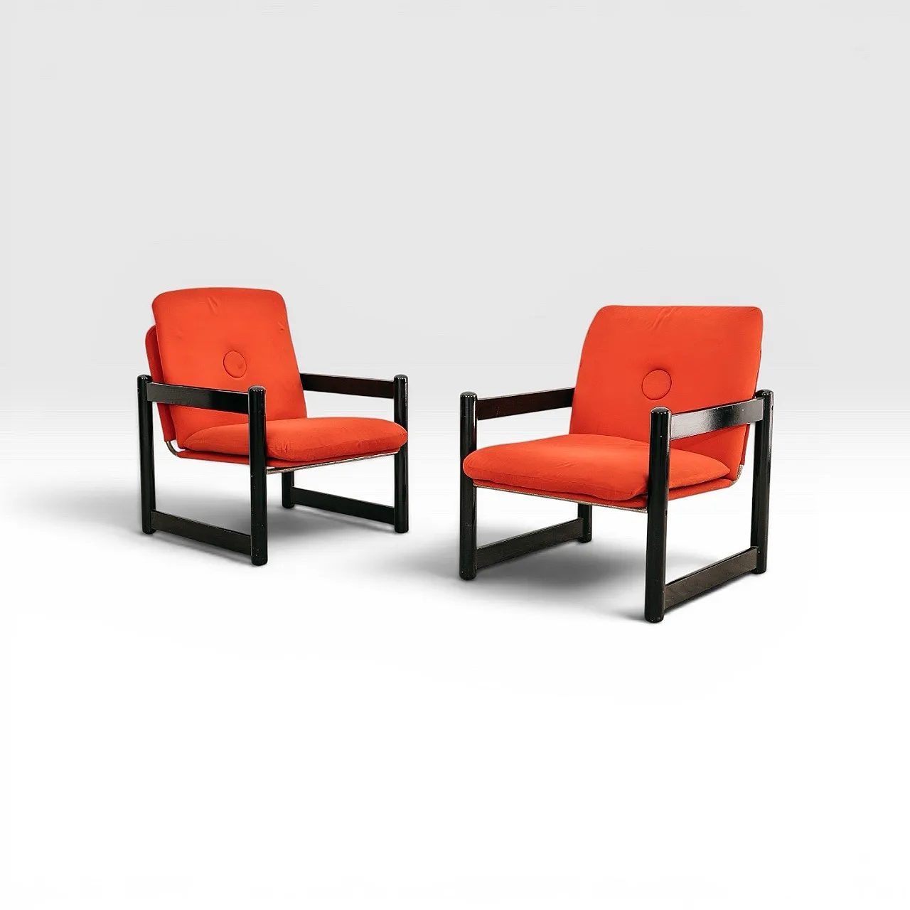 Pair of Schirolli Pierrot Armchairs, 1980s 1