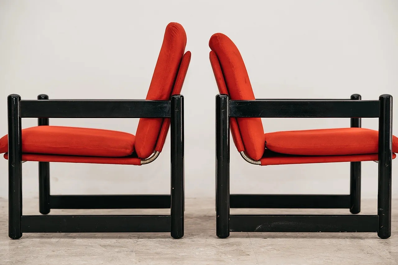 Pair of Schirolli Pierrot Armchairs, 1980s 9