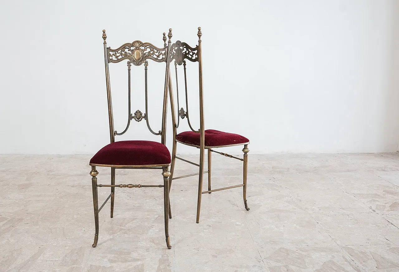 Pair of Pier Luigi Colli Style Mid-Century Design Chairs, 1950s 11
