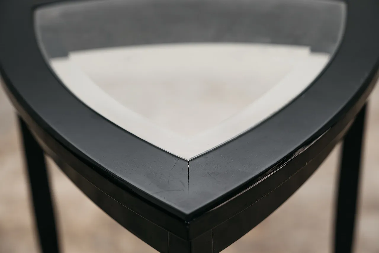 Pair of Triangle Armchairs, Coffee Table Ernest Archibald Taylor 1980s 5