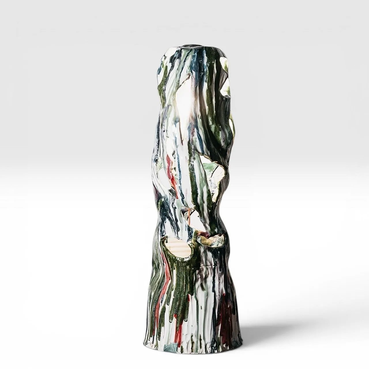 Ceramic Table/Floor Lamp Ernesto Treccani style , 70s 1
