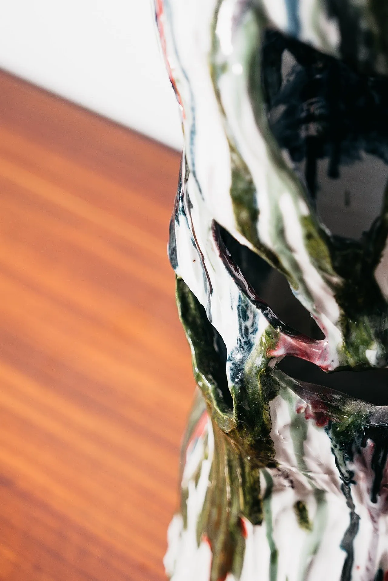 Ceramic Table/Floor Lamp Ernesto Treccani style , 70s 7