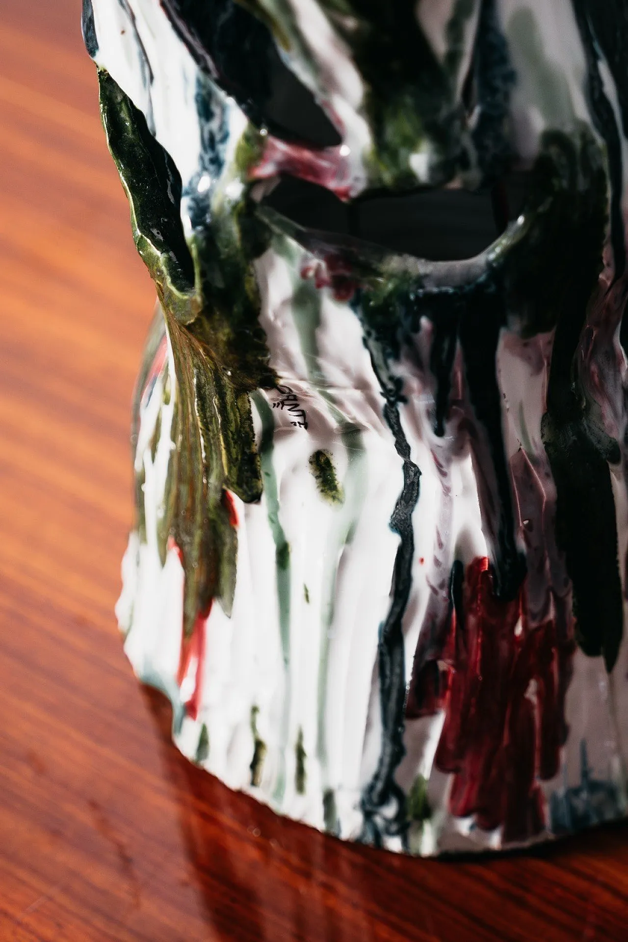 Ceramic Table/Floor Lamp Ernesto Treccani style , 70s 16
