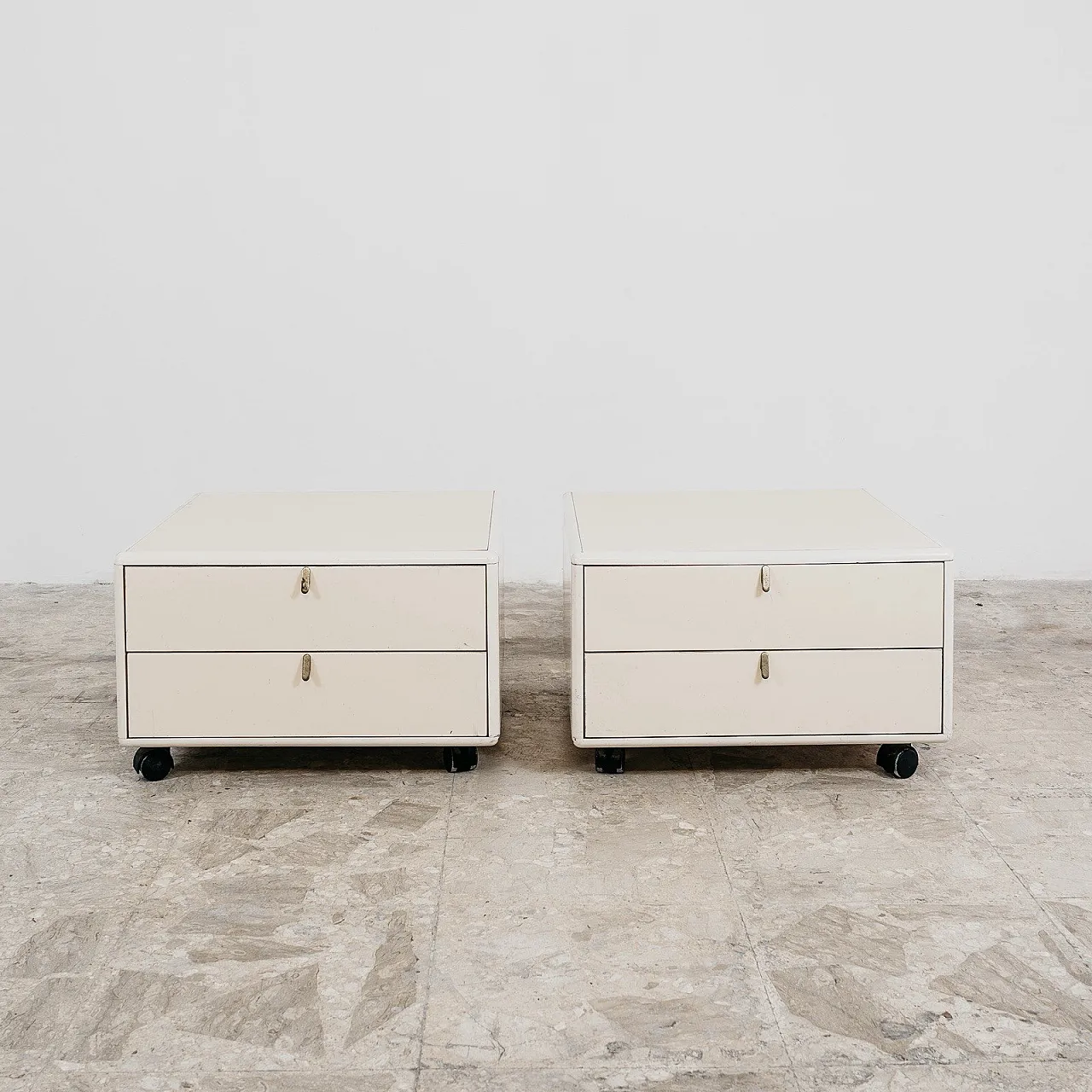 Pair of Nightstands Hennè by George Coslin for Longato, 1970 2