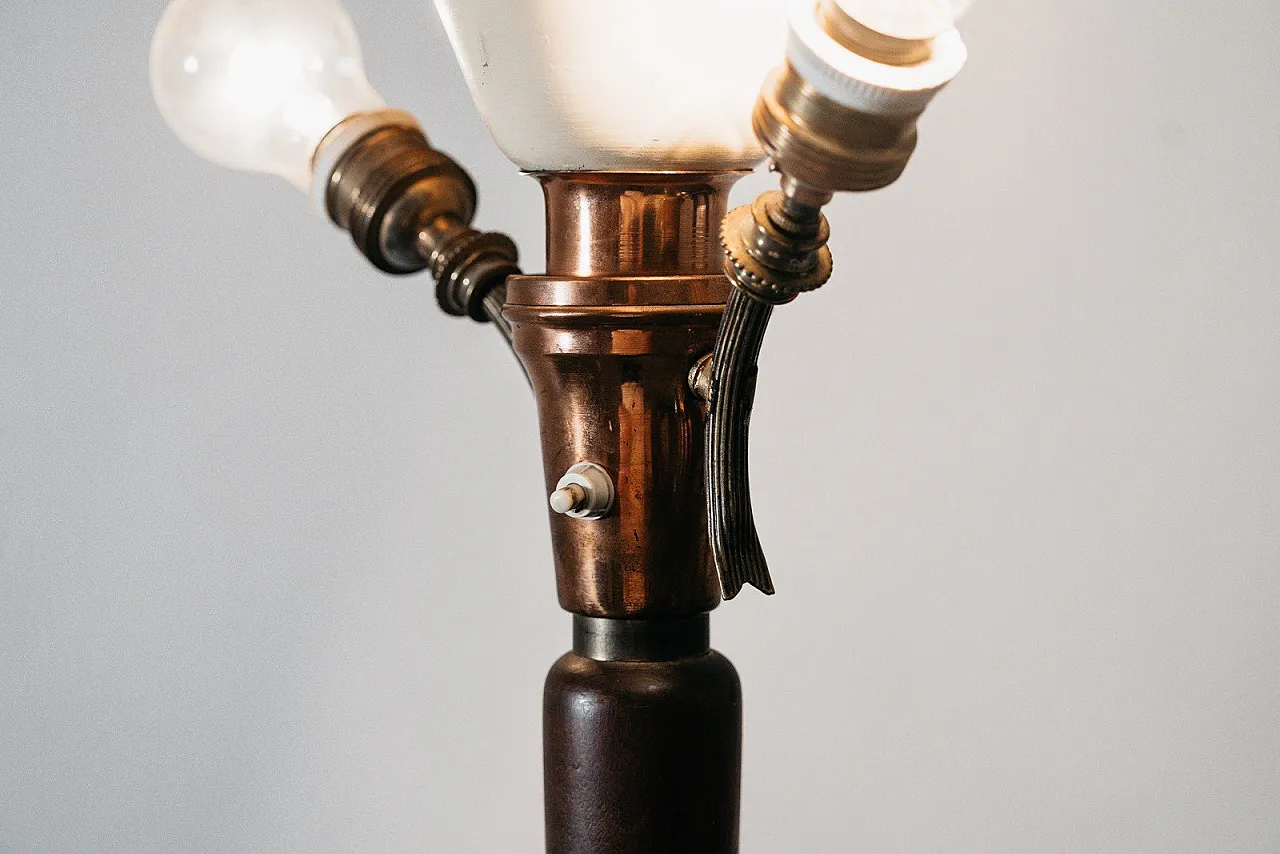 Floor Lamp Tripod by Giuseppe Ostuni style, 1950s 10