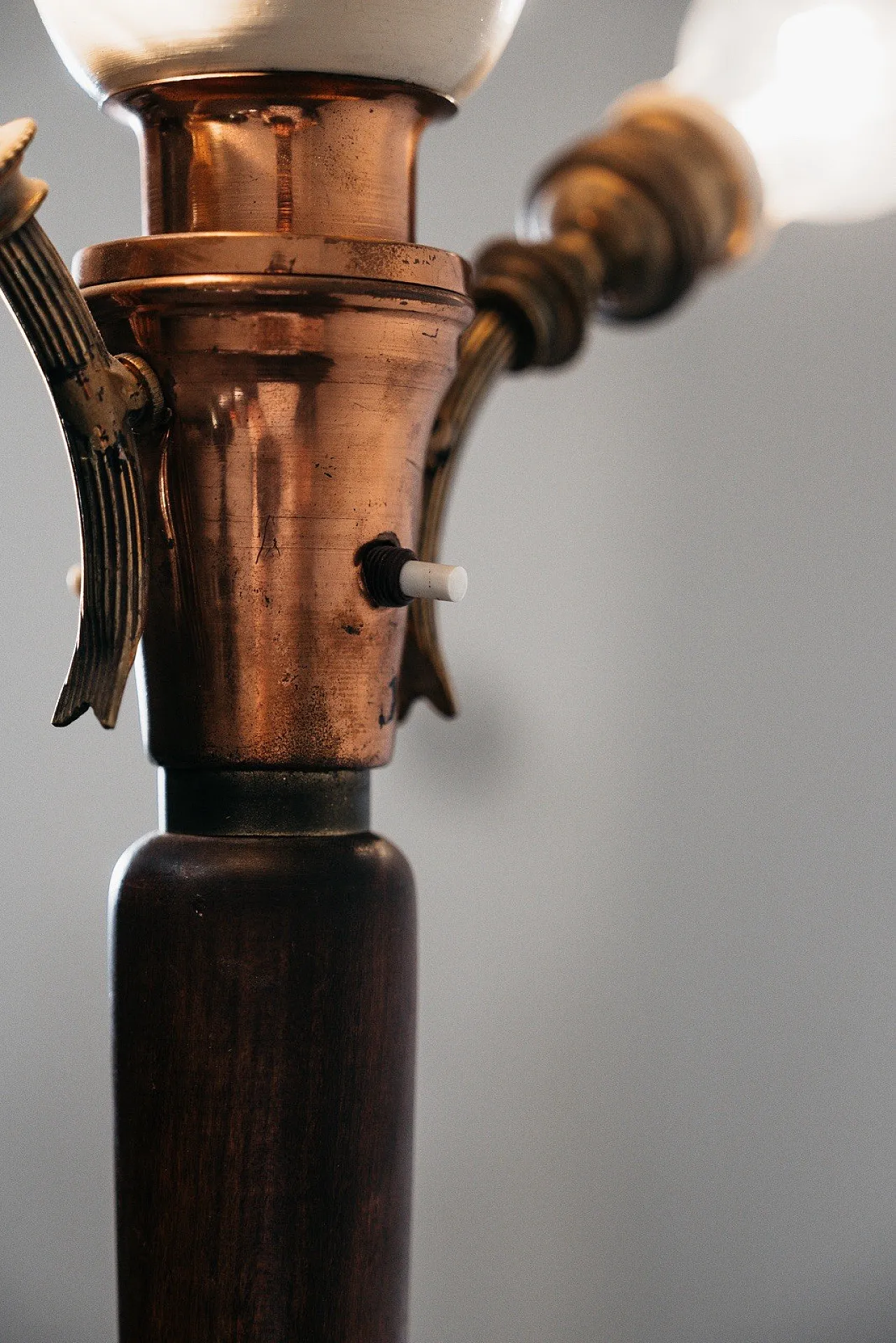 Floor Lamp Tripod by Giuseppe Ostuni style, 1950s 11