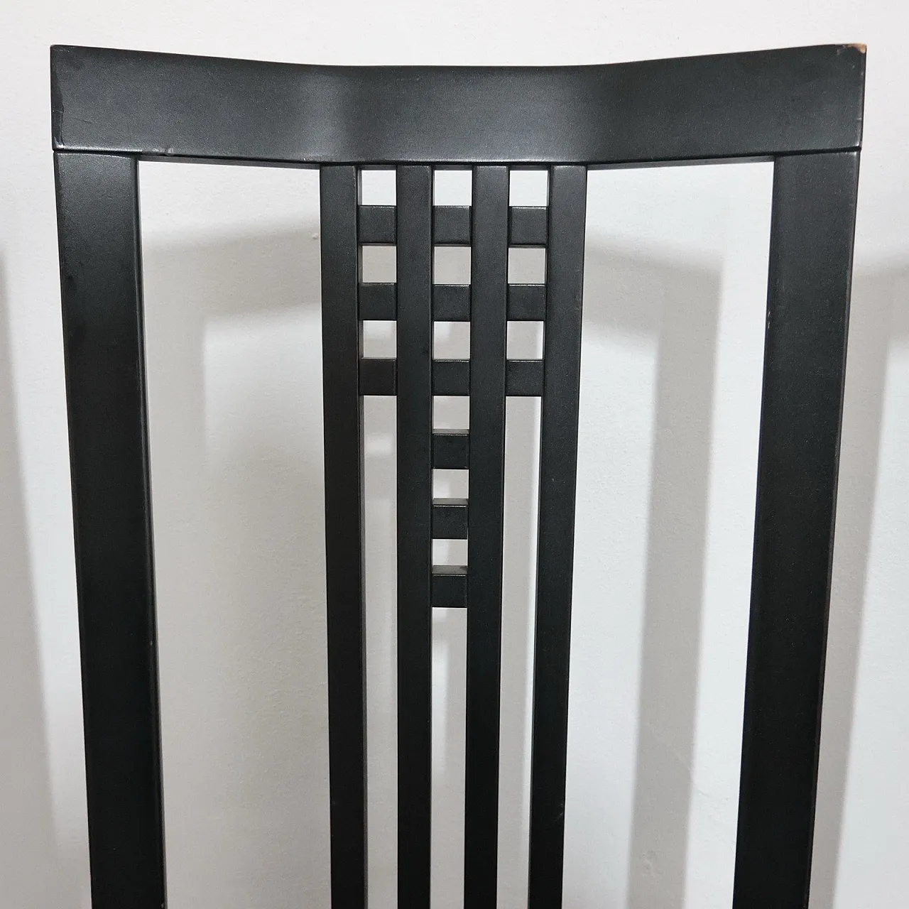 Tris Wooden Throne Chairs by Giorgetti, 1970s 9