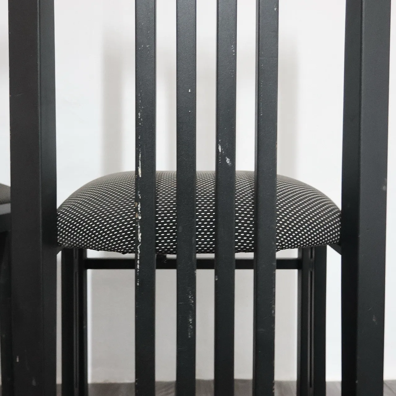 Tris Wooden Throne Chairs by Giorgetti, 1970s 14
