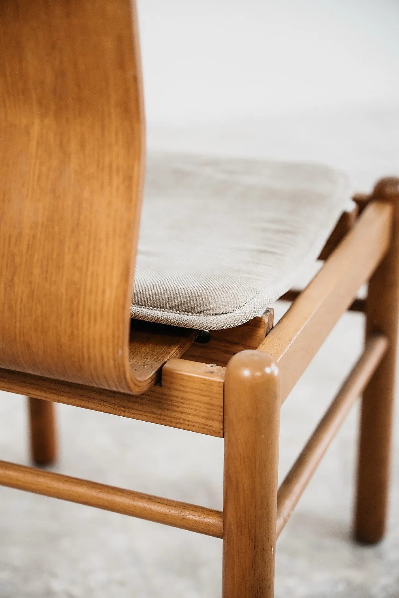 4 Dining Chairs Mid-Century Scandinavian, 1970s 4