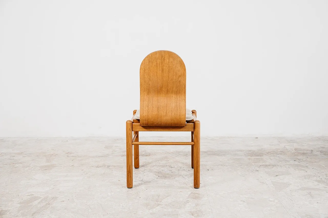 4 Dining Chairs Mid-Century Scandinavian, 1970s 10