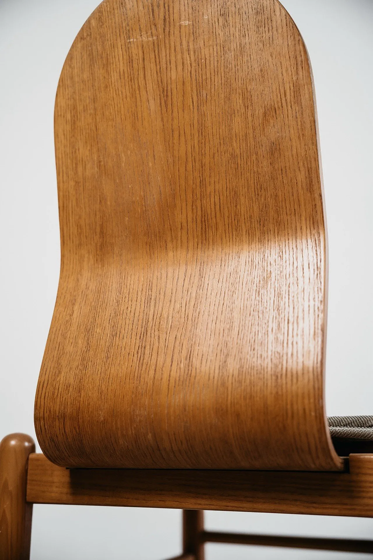 4 Dining Chairs Mid-Century Scandinavian, 1970s 19