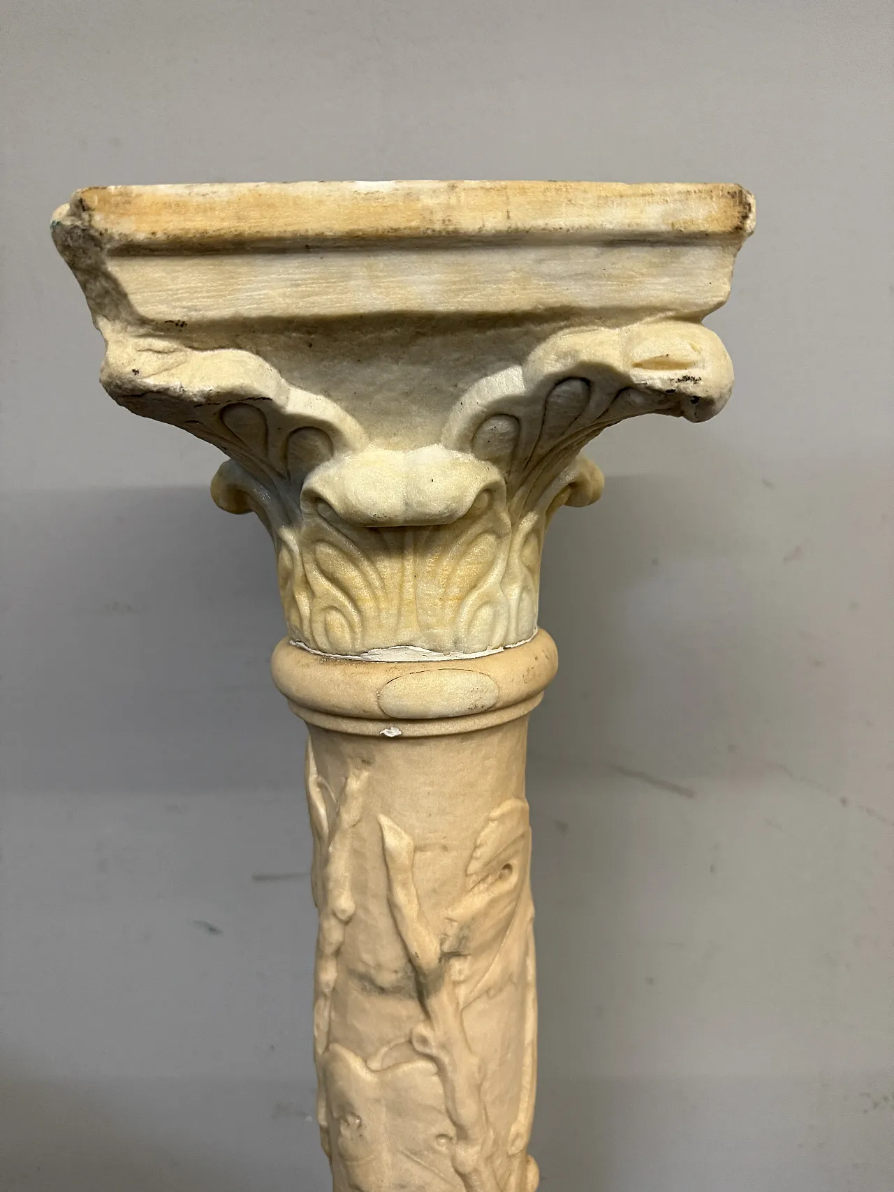 Art Nouveau marble column, 20th cnetury 3