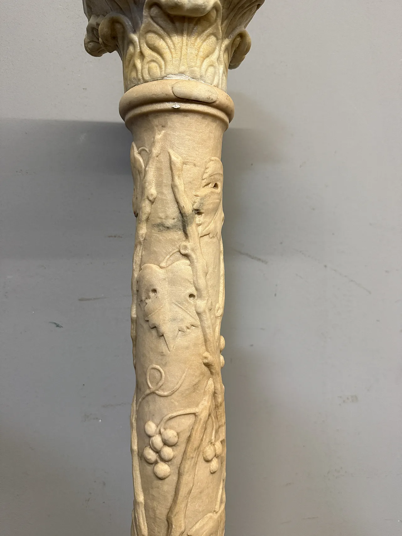 Art Nouveau marble column, 20th cnetury 13