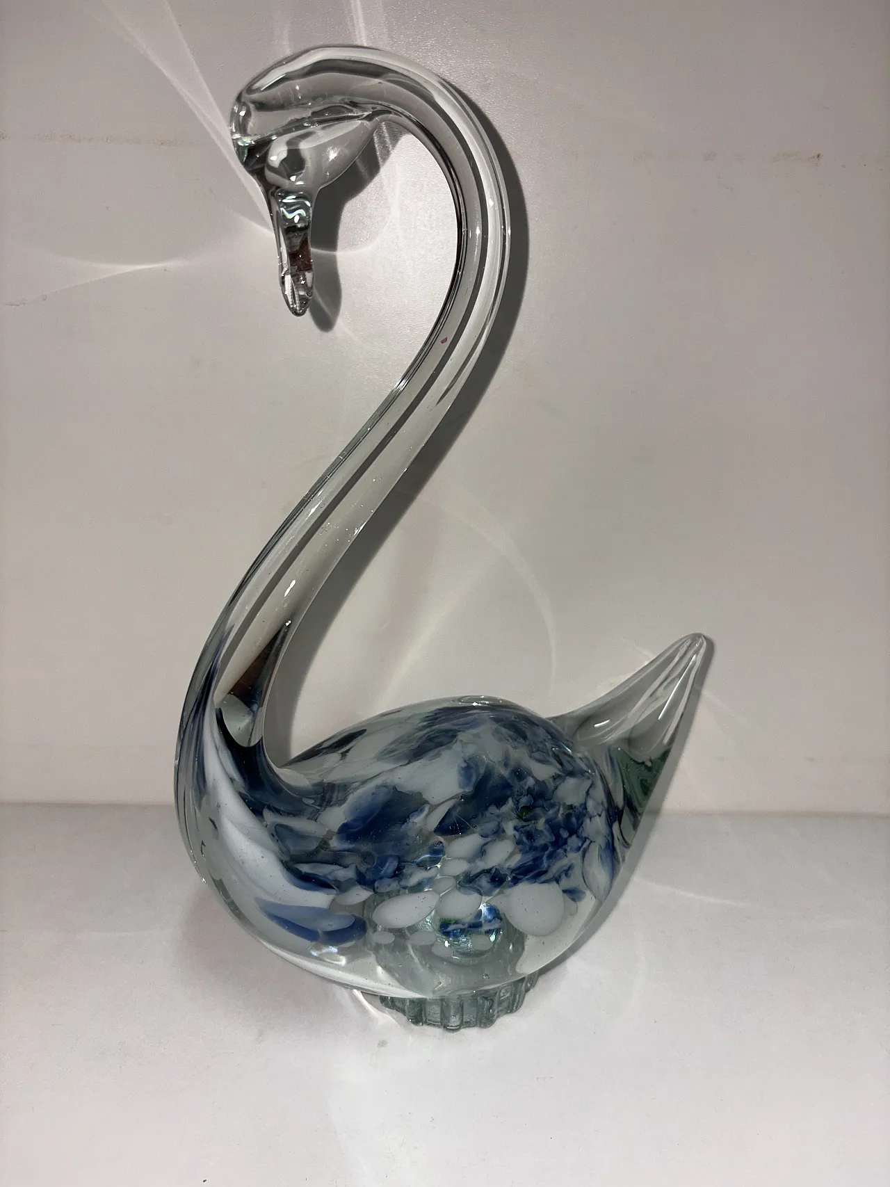 Murano glass swan 2