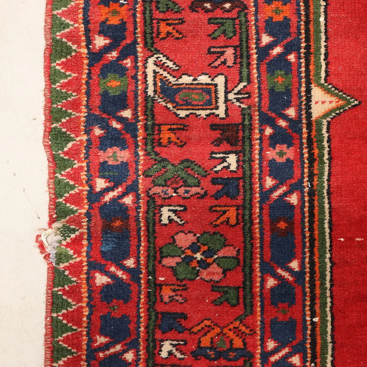 Mazlagan rug in cotton and wool, 20th century 6
