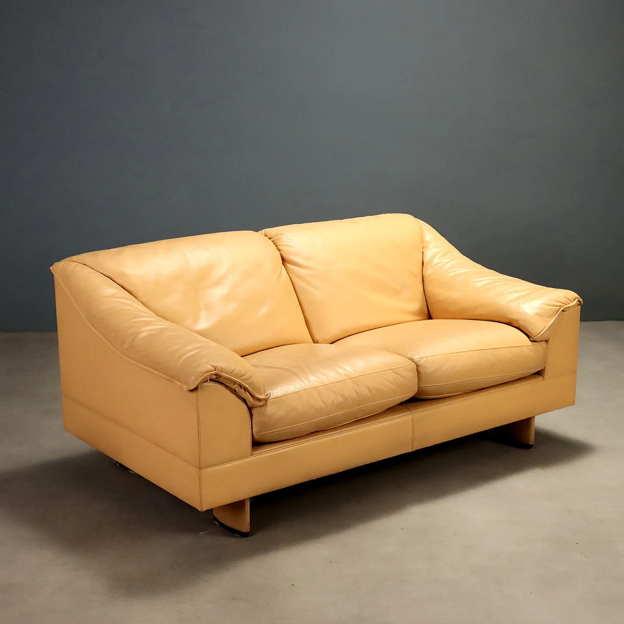 Serenade sofa by Tito Agnoli for Poltrona Frau, 1980s 1