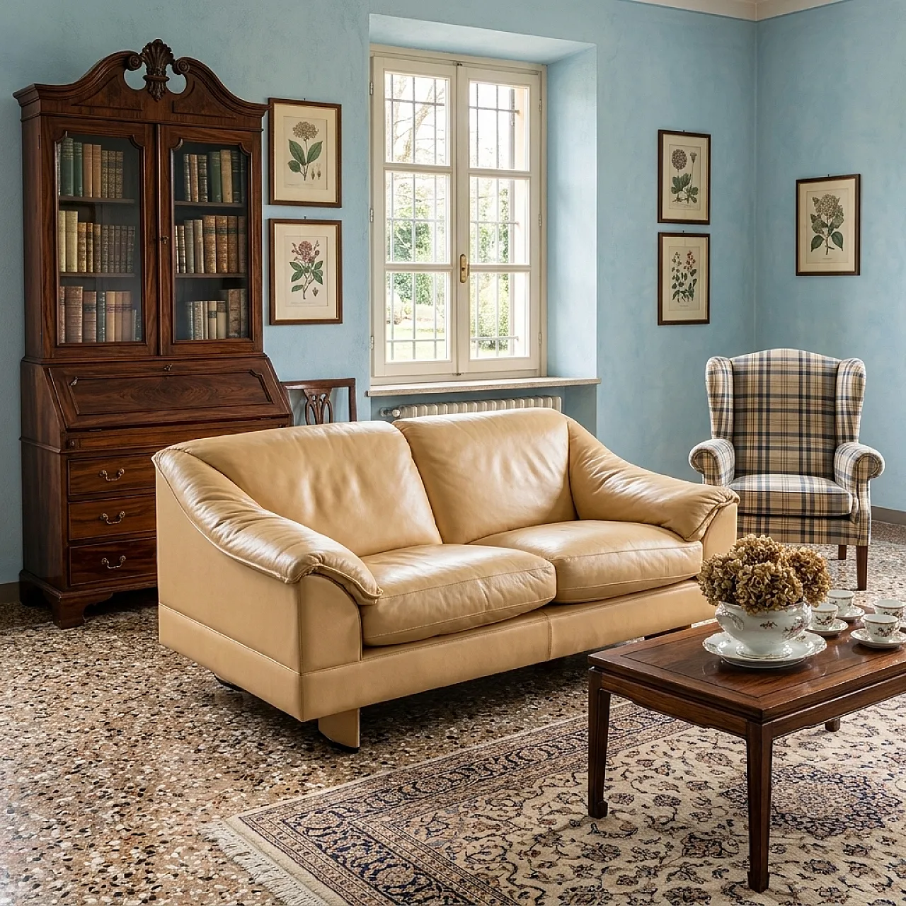 Serenade sofa by Tito Agnoli for Poltrona Frau, 1980s 2