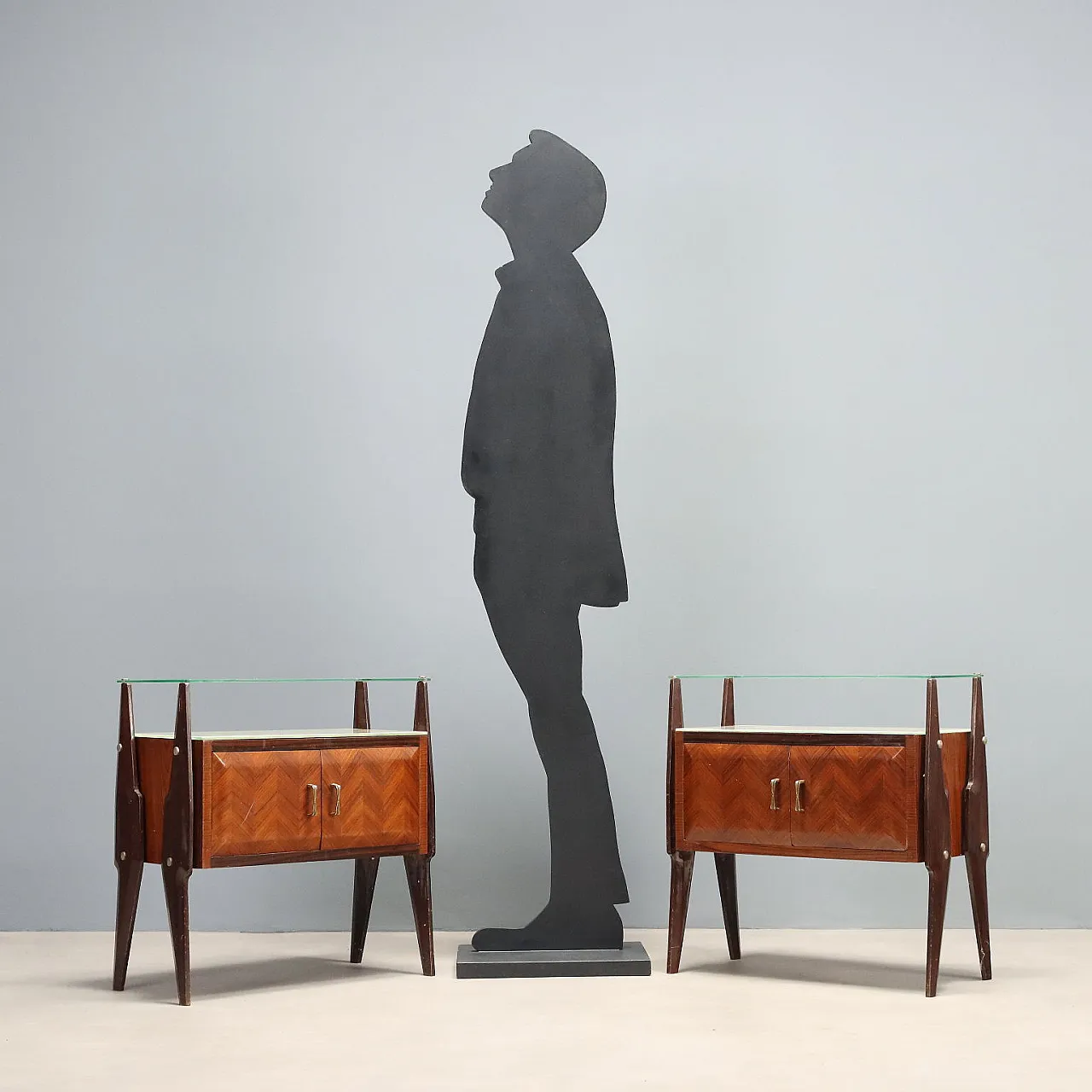 Pair of nightstands, 1960s 3