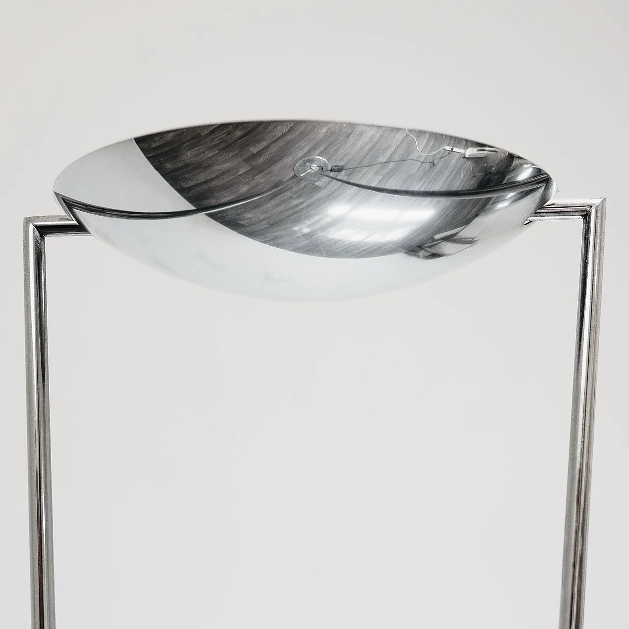 Floor Lamp with Steel Structure, Minimalist Design, 1980s 2