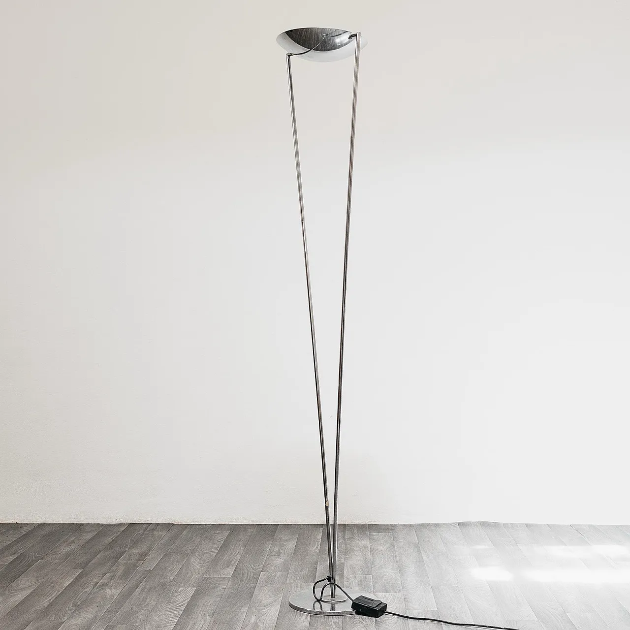 Floor Lamp with Steel Structure, Minimalist Design, 1980s 4