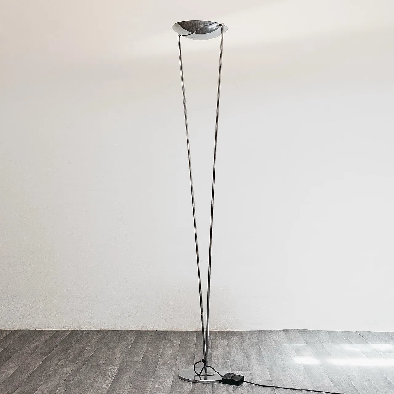 Floor Lamp with Steel Structure, Minimalist Design, 1980s 5