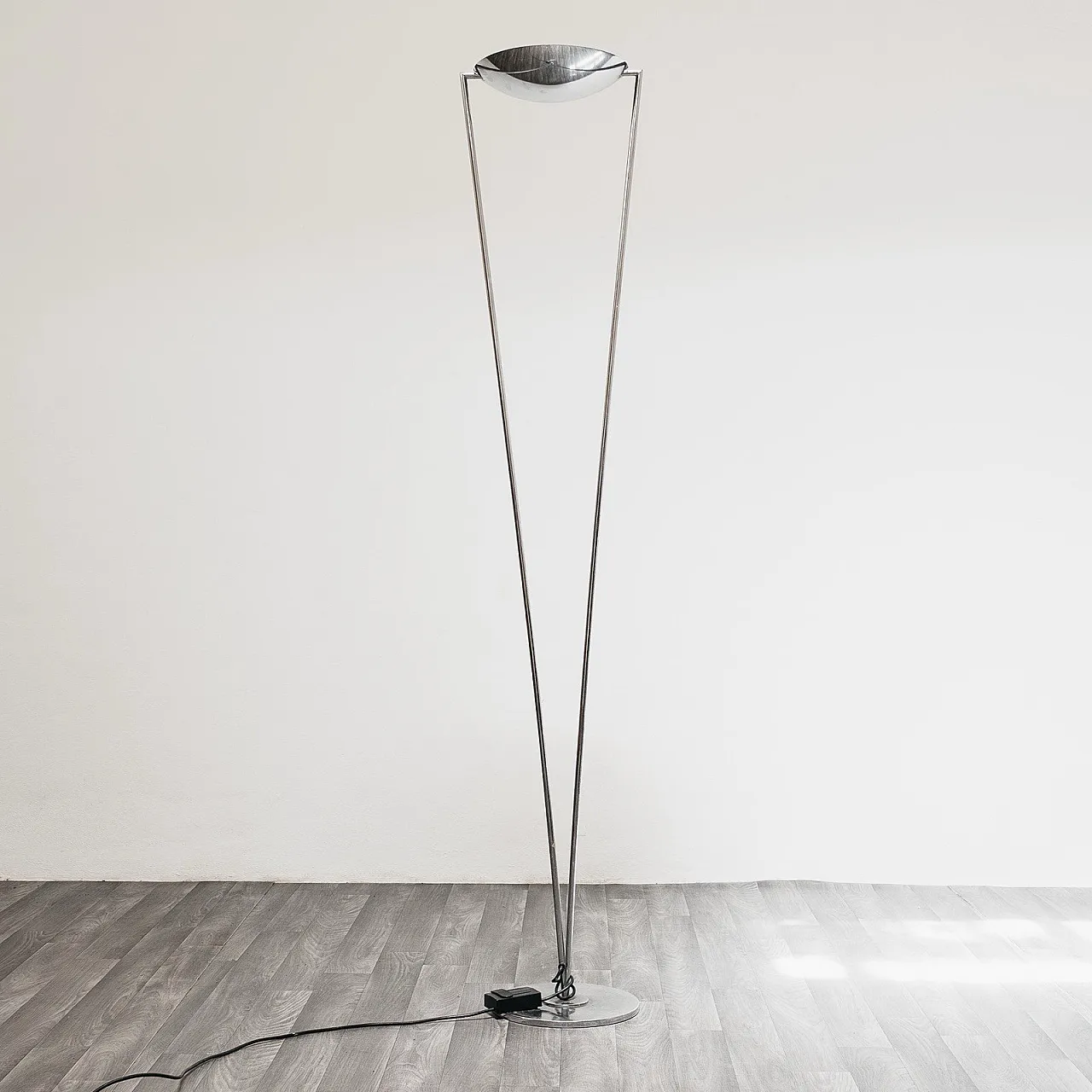 Floor Lamp with Steel Structure, Minimalist Design, 1980s 6