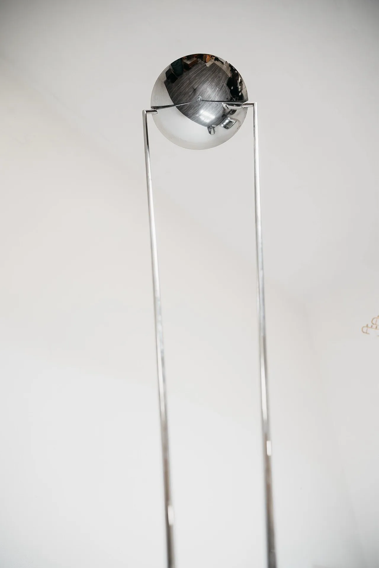 Floor Lamp with Steel Structure, Minimalist Design, 1980s 8
