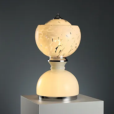 Lamp with double switch, 1970s