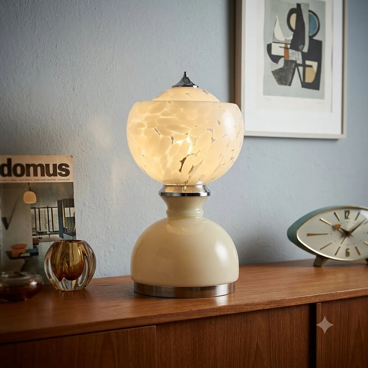 Lamp with double switch, 1970s 2