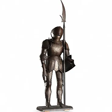 Armor model with spear, 20th century