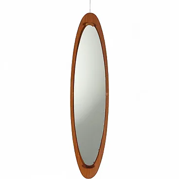 Mirror with teak frame, 1960s