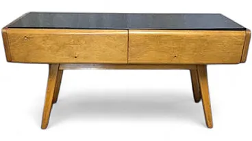Credenza / mobile TV di metà secolo in rovere, metà '900