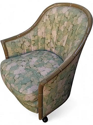 Gazebo armchair by Giorgetti Meda, 1980s