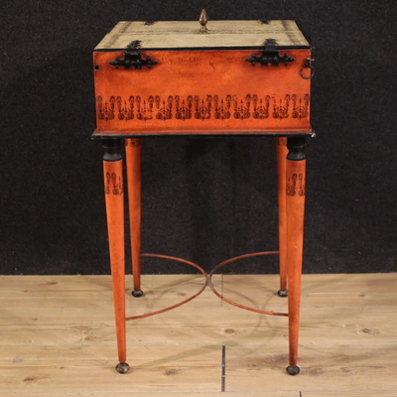 Elegante tavolino da gioco in stile neoclassico, '900 2